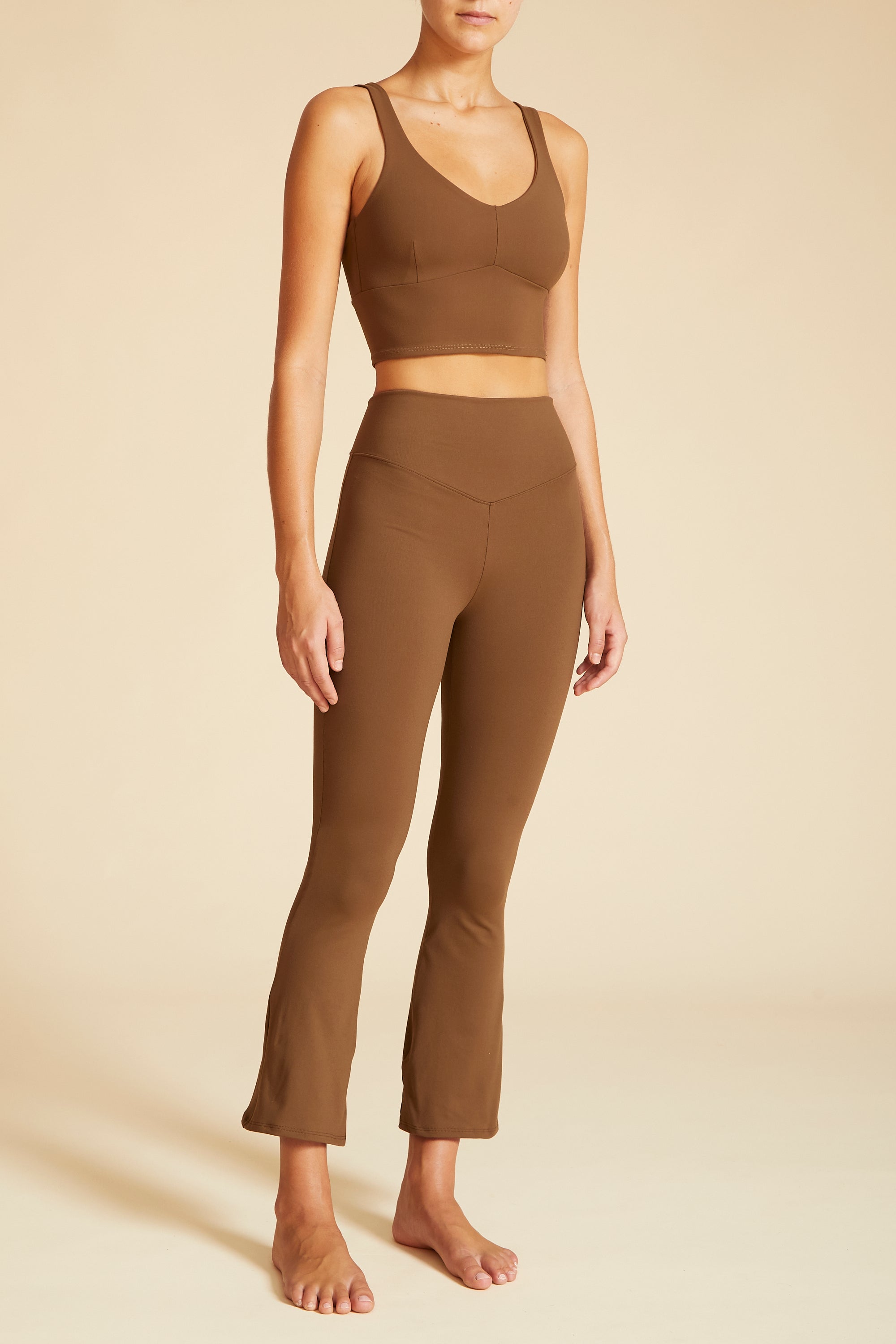 Jupiter Crop Flare Pants Sculpting High Waist Fit Live The Process